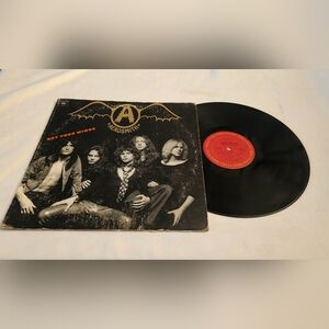 Vintage 1974 80s Vinyl LP Record Album by Aerosmith titled Get Your Wings PC 328